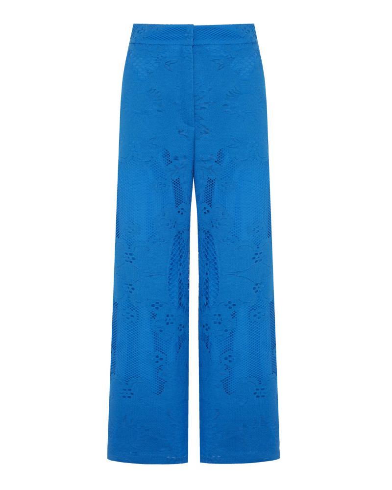 cropped spitze chinohose