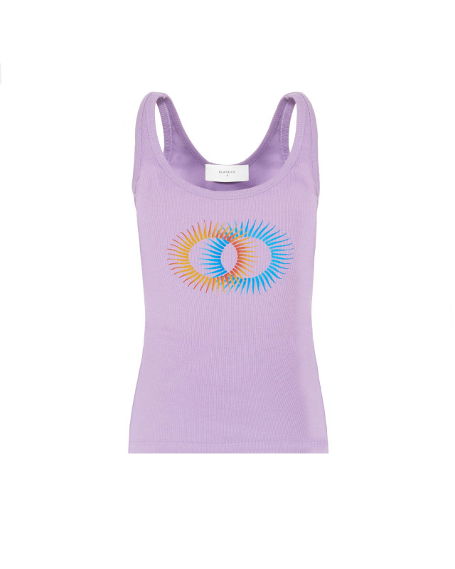 tank top with printed suns