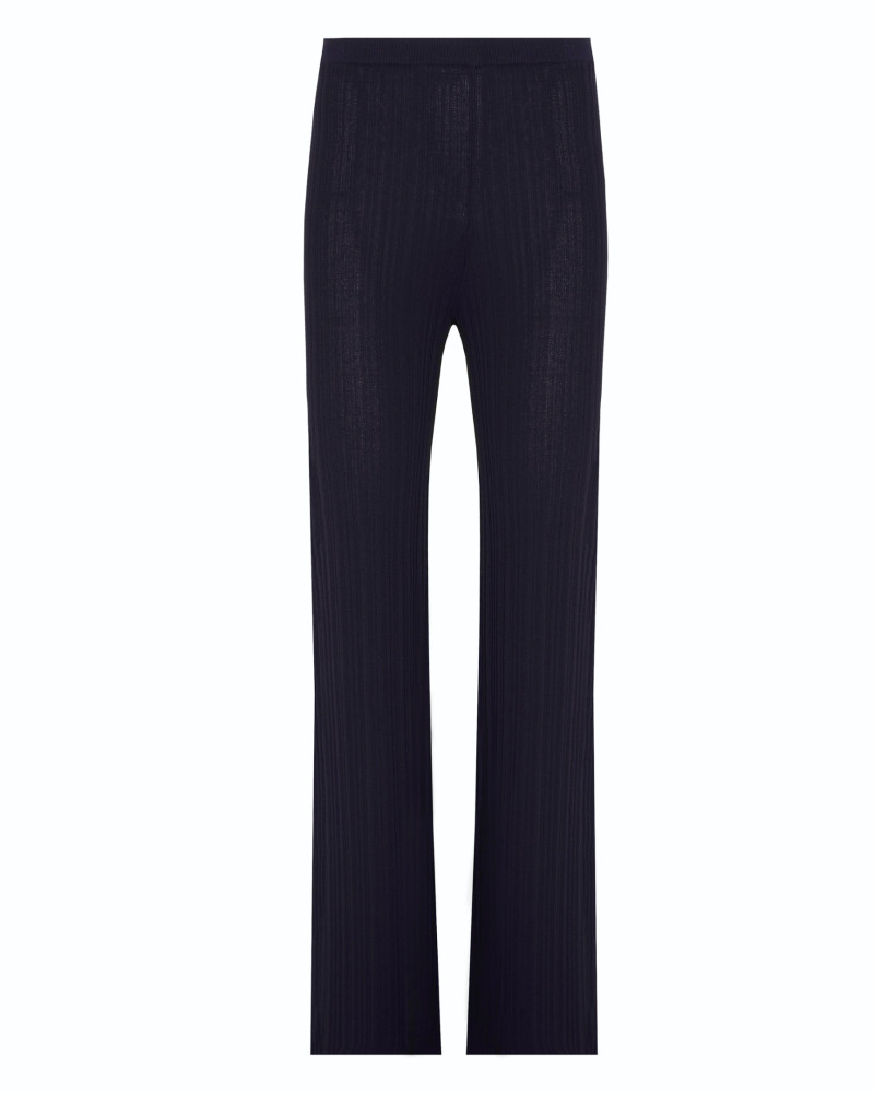 long ribbed trousers