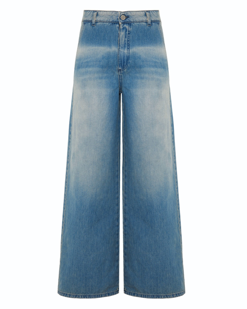 wide palazzo jeans