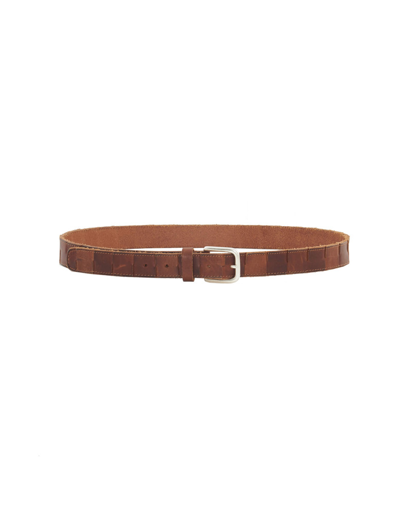 braided leather belt+22FE9688GUSSET_600