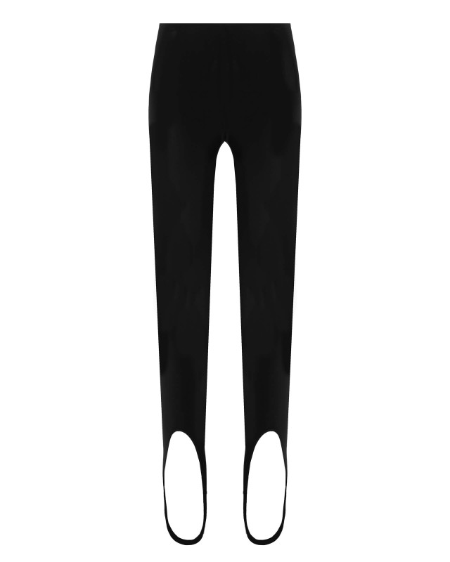 black leggings with gaiter