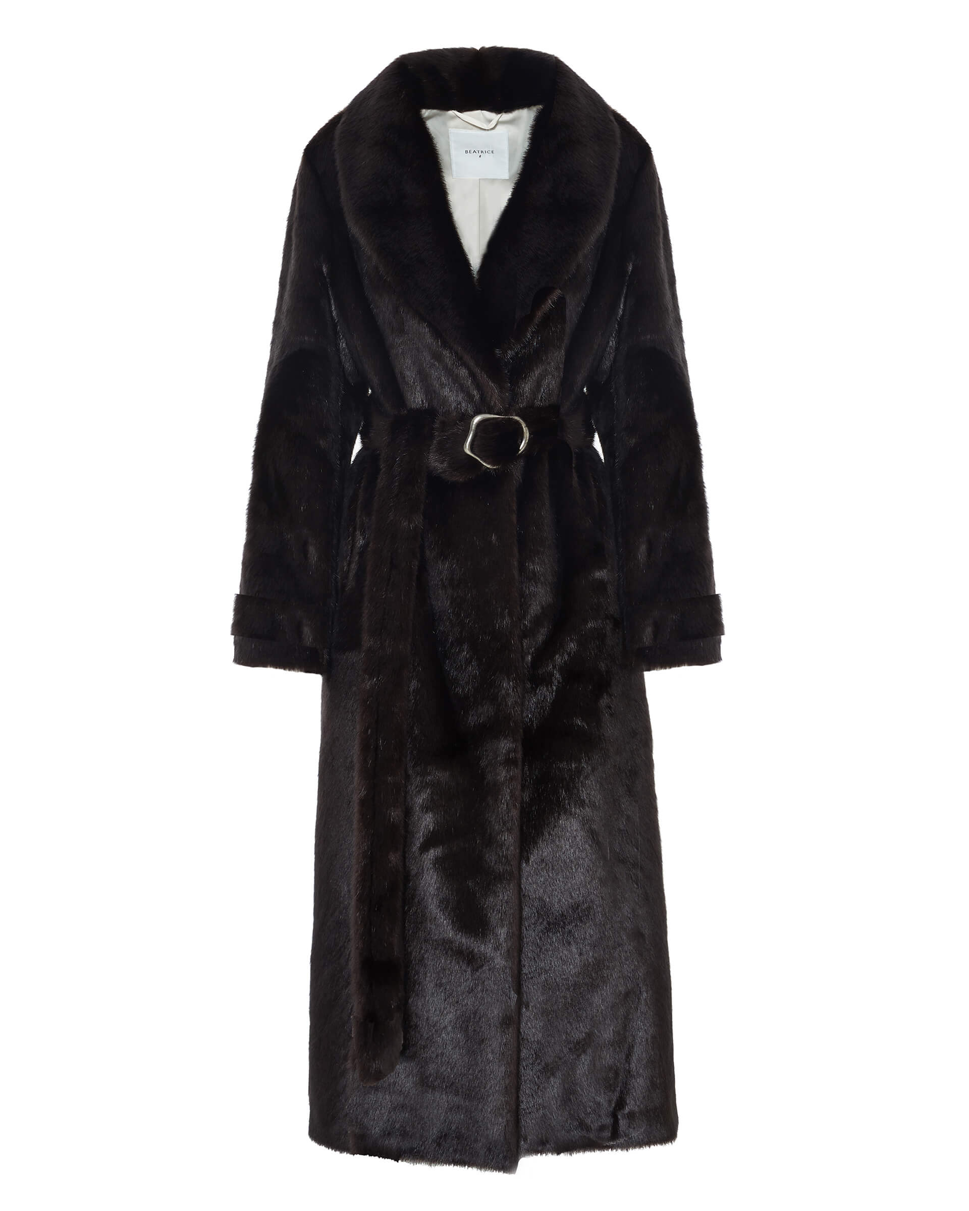Beatrice .b Eco-Fur Nightgown Coat