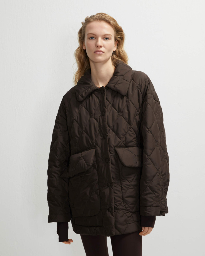 beatrice b oversized down jacket with maxi pockets+23FA2542QUILT_690